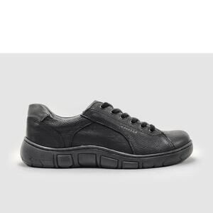 NEW KCR GROUP women's original leather shoes in black